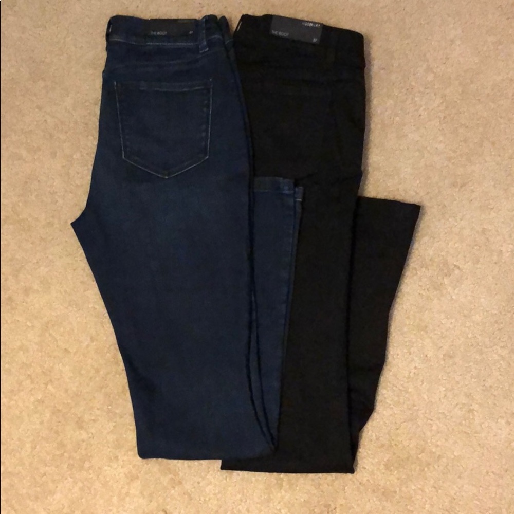 TWO PAIRS NWT Ann Taylor petite The Boot jeans